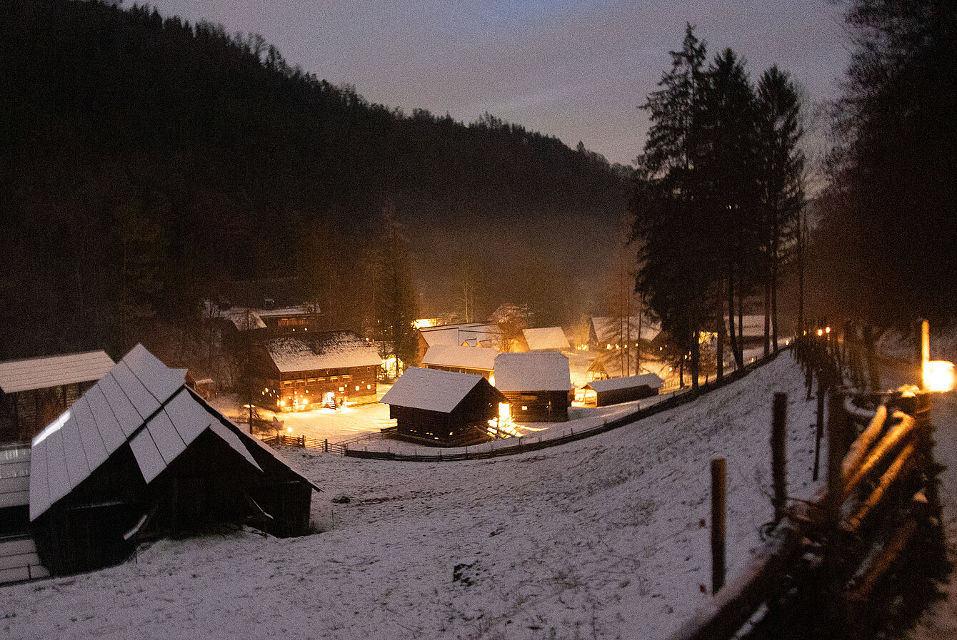 Advent 2026 in Stübing: Tannengraß und Lebzeltstern