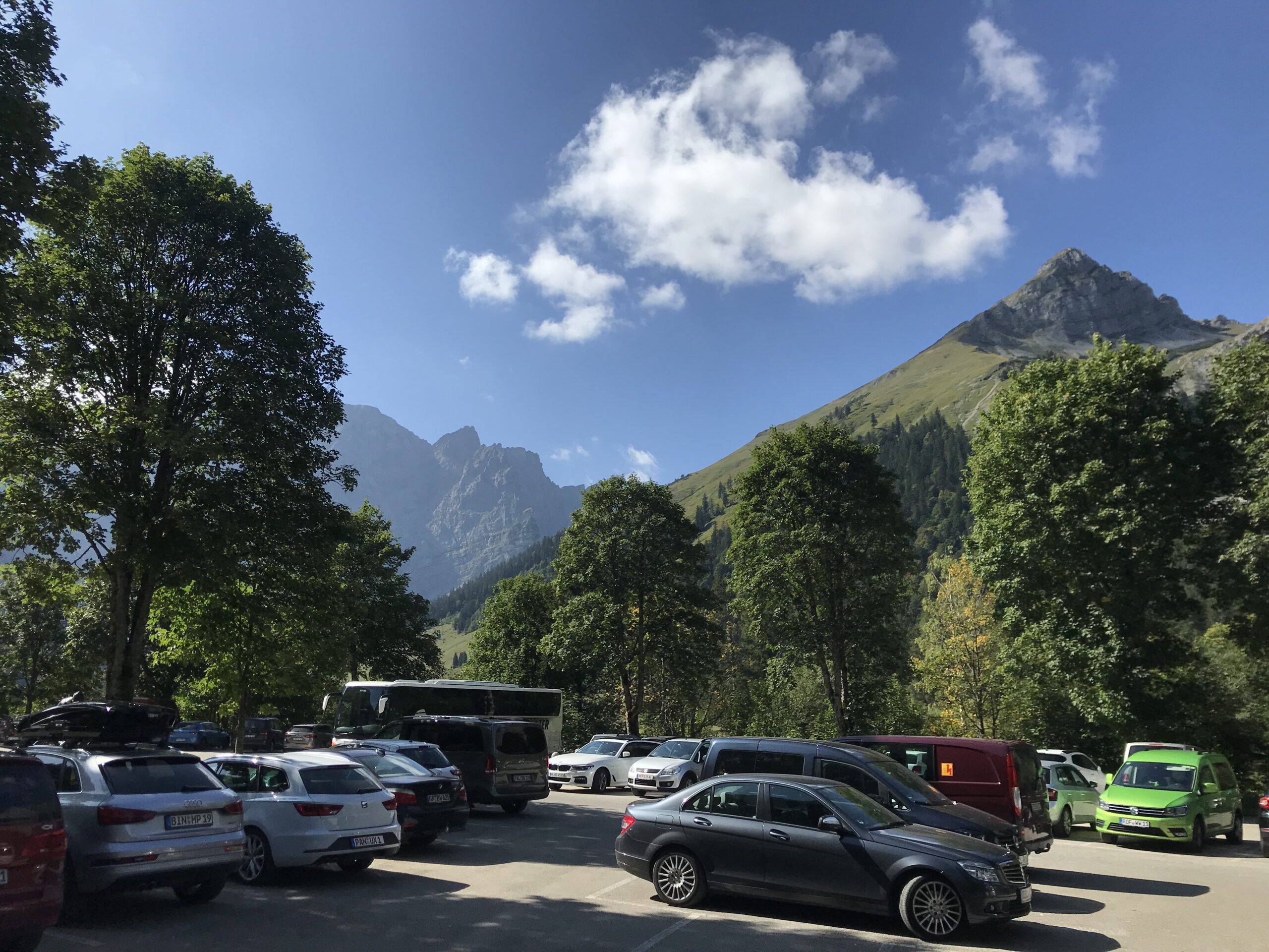 Parkplatz P4 / Großer Ahornboden